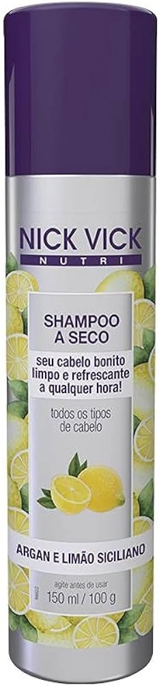 Nick Vick Nutri Sh A Seco 150ml Limao Siciliano