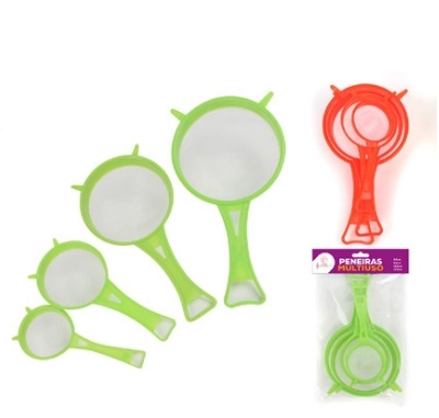 Kit Peneiras Em Plastico Pen