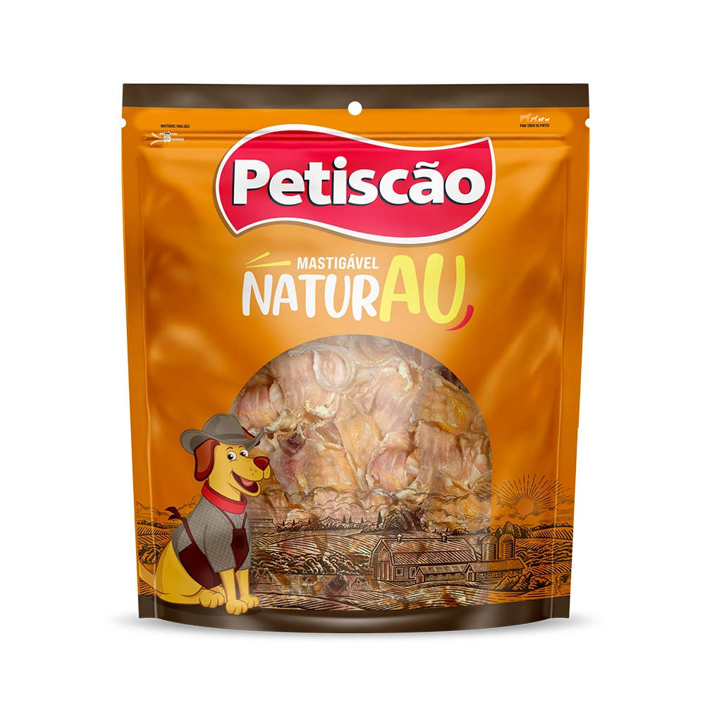 Petiscao Traqueia Bovina 500g