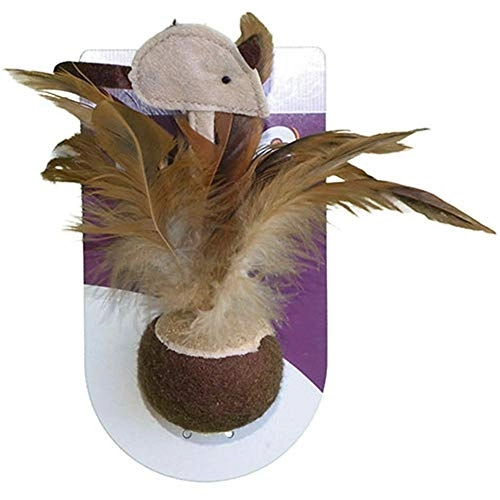 Brinquedo Para Gatos Rato Bola De Tênis Jambo Pet