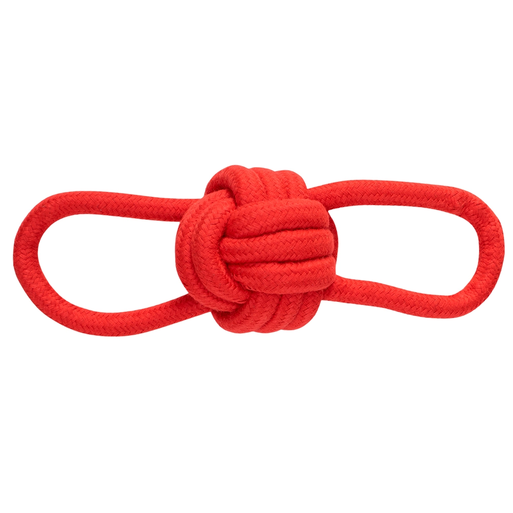 Mordedor Corda Bola Rings Kelev Vermelho Marca: Jambo Pet