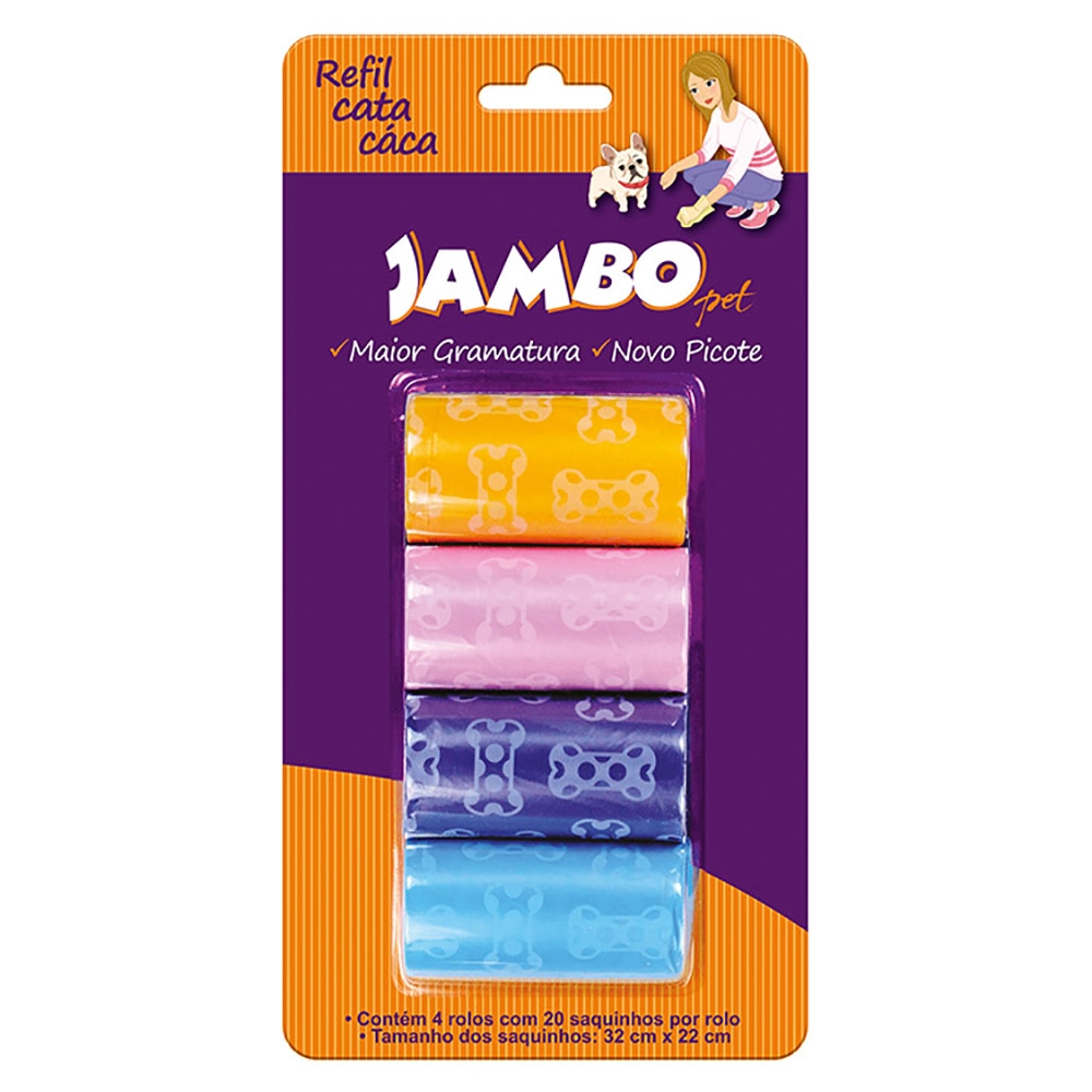 Refil Saquinhos Higiênicos Basic Jambo