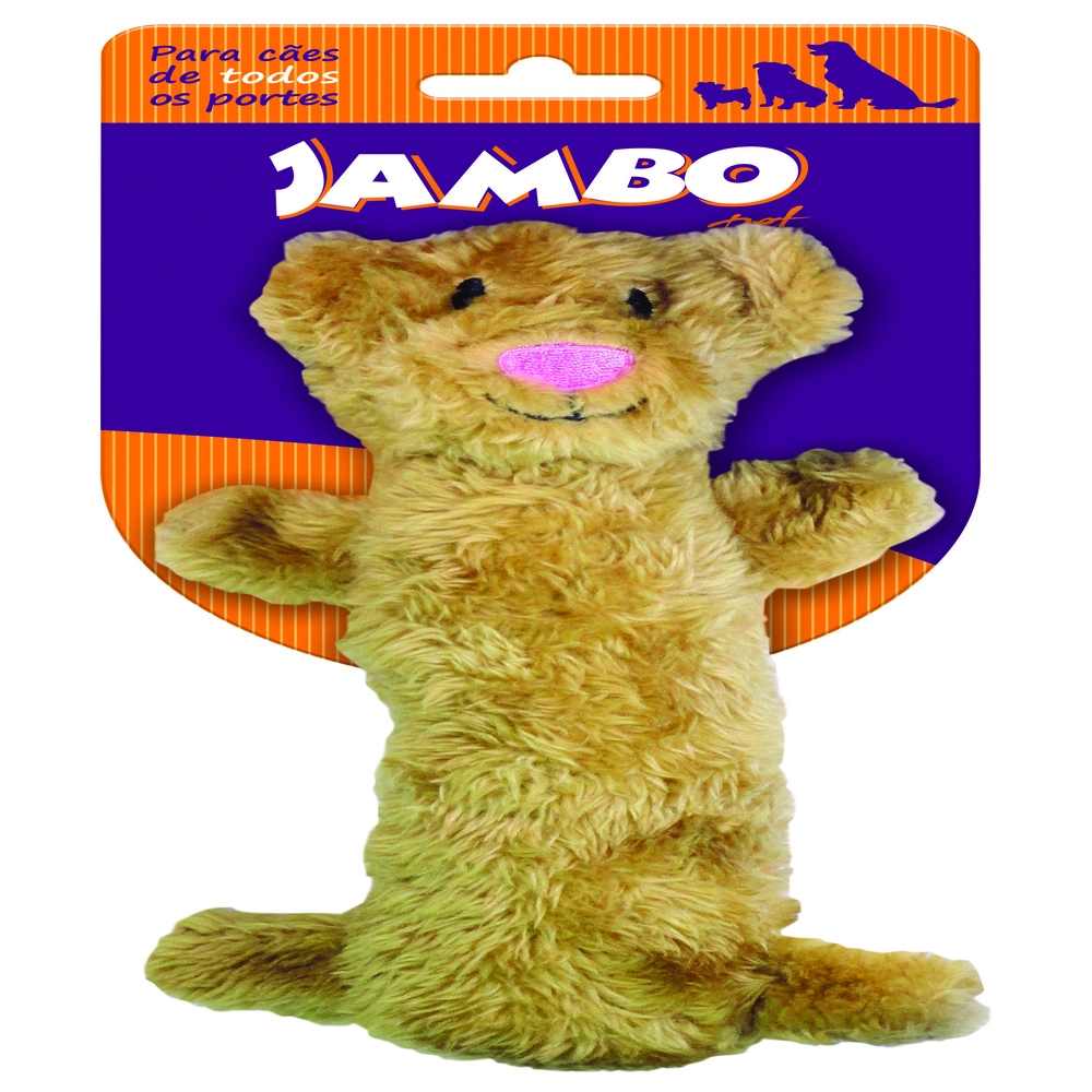 Mordedor Pelúcia Plush Tigre Jambo