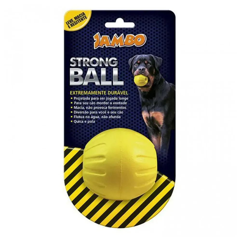 Bola Strong Ball Pq Amarela Jamb