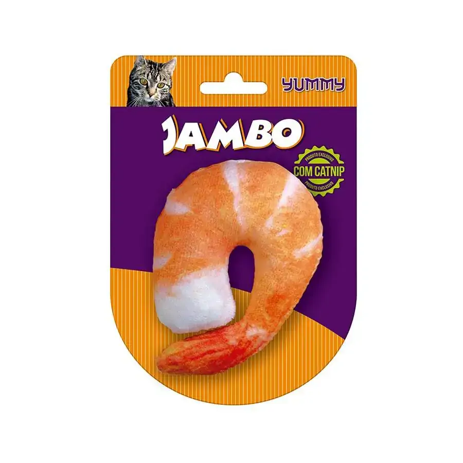 Brinquedo Jambo Para Gatos Yummy Camarão