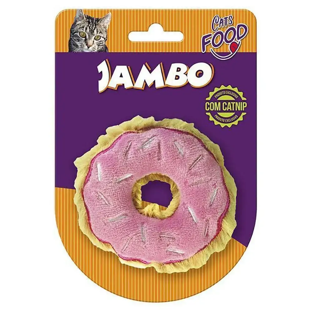 Brinquedo De Pelúcia Donut Morango