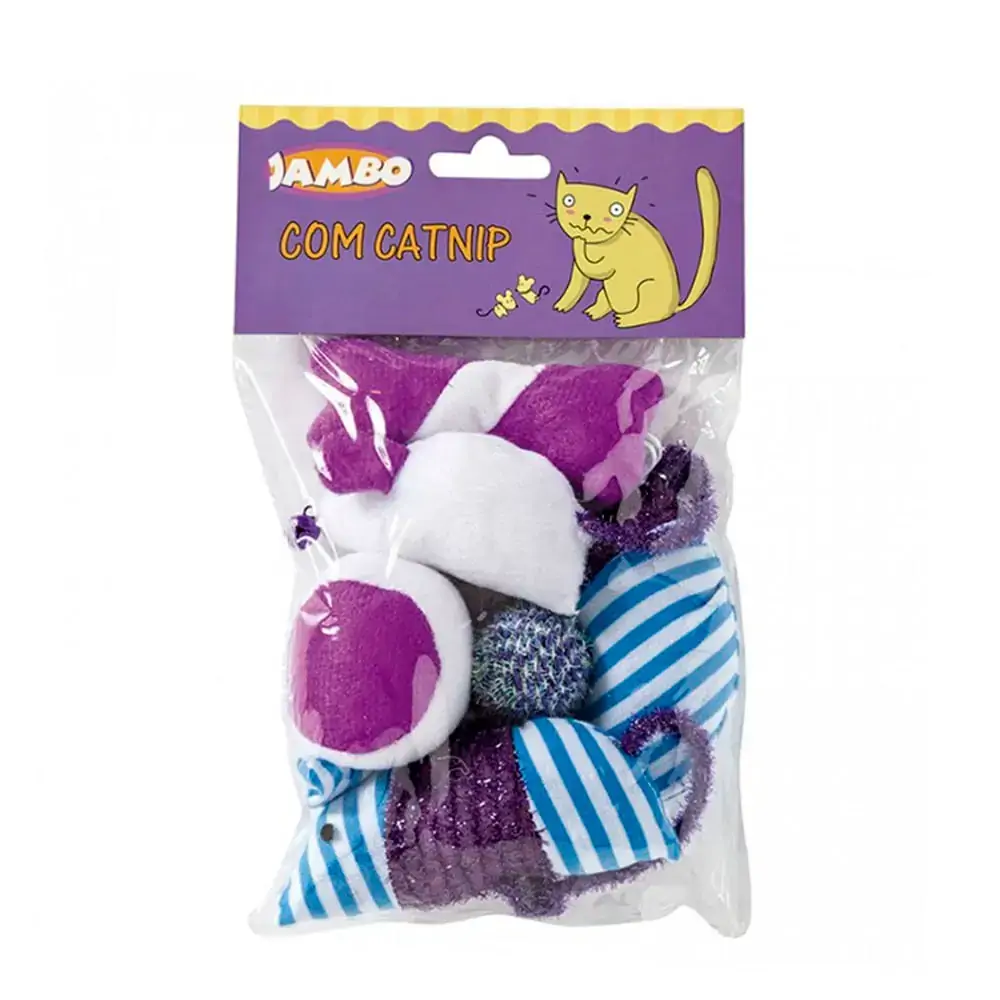 Brinq Gatos Com 06 Unid Jambo