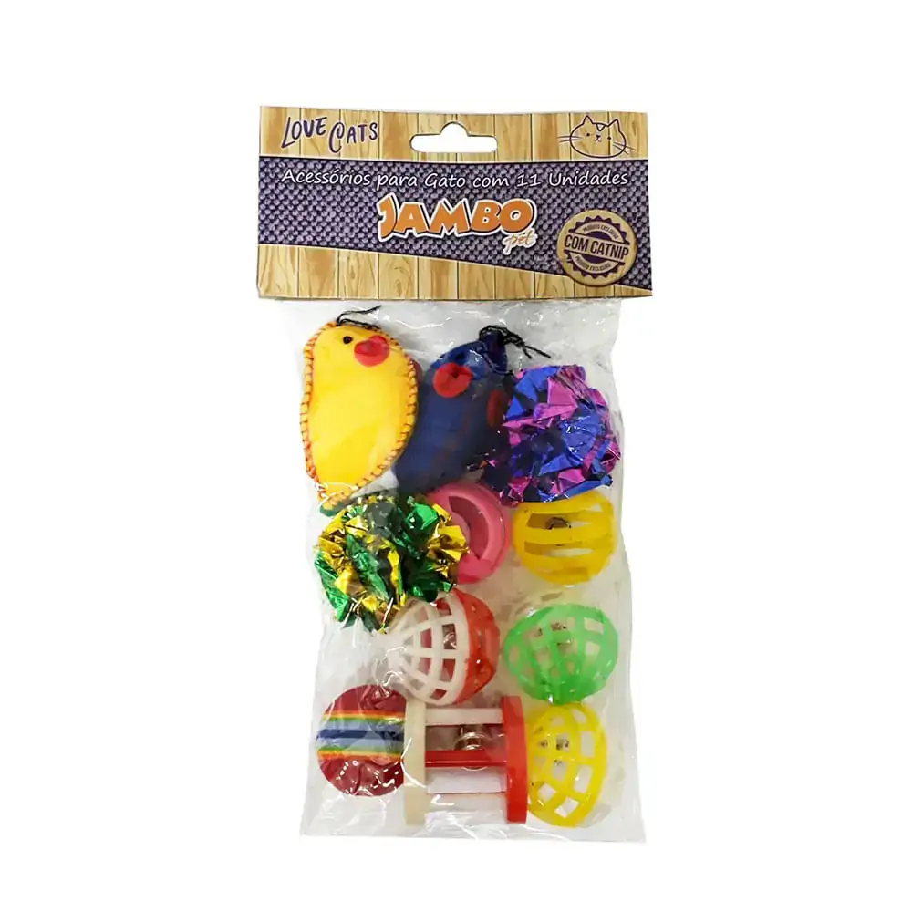 Brinquedo Jambo Pet Para Gatos Diversos