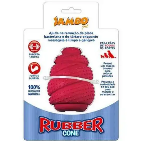 Rubber Cone Vermelho Jambo 1un