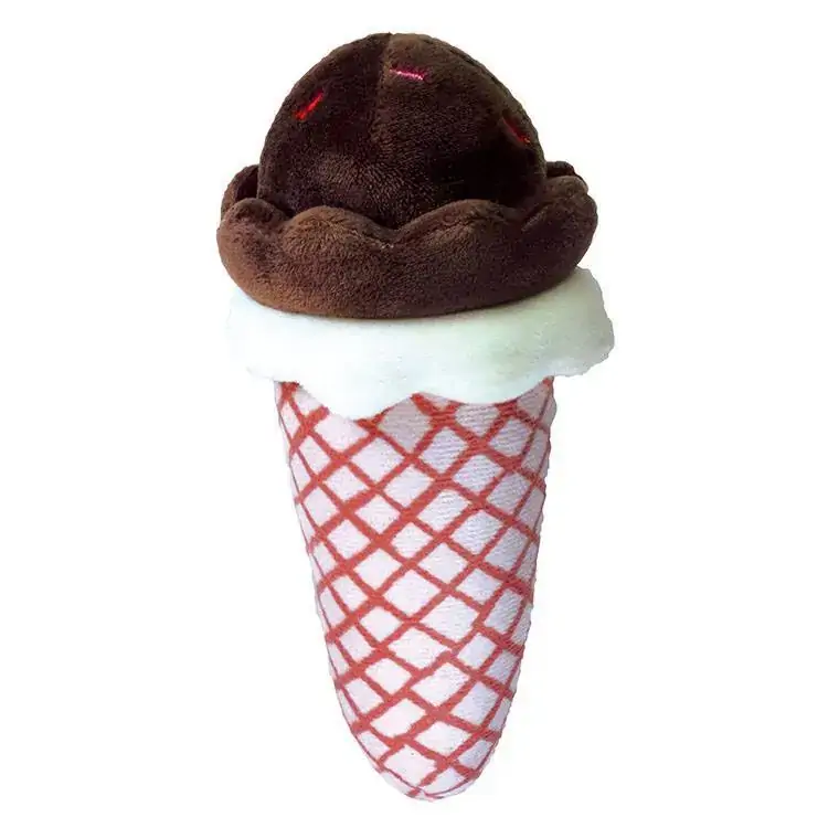 Mordedor Jambo Pelucia Fofa Sorvete Chocolate