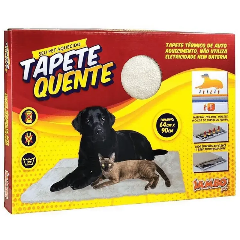 Tapete Auto Aquecimento Pequeno