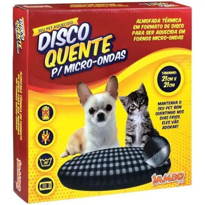 Almofada Em Disco Quente Para Microondas