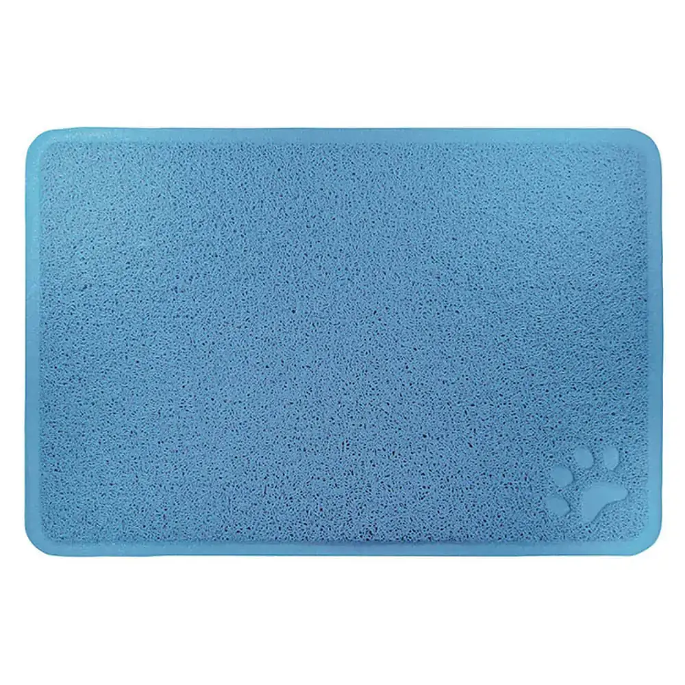 Tapete Pet Retangular para Cães e Gatos Jambo Médio Azul