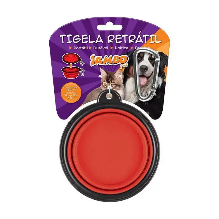 Tigela Plastica Retratil Md Verme Jamb