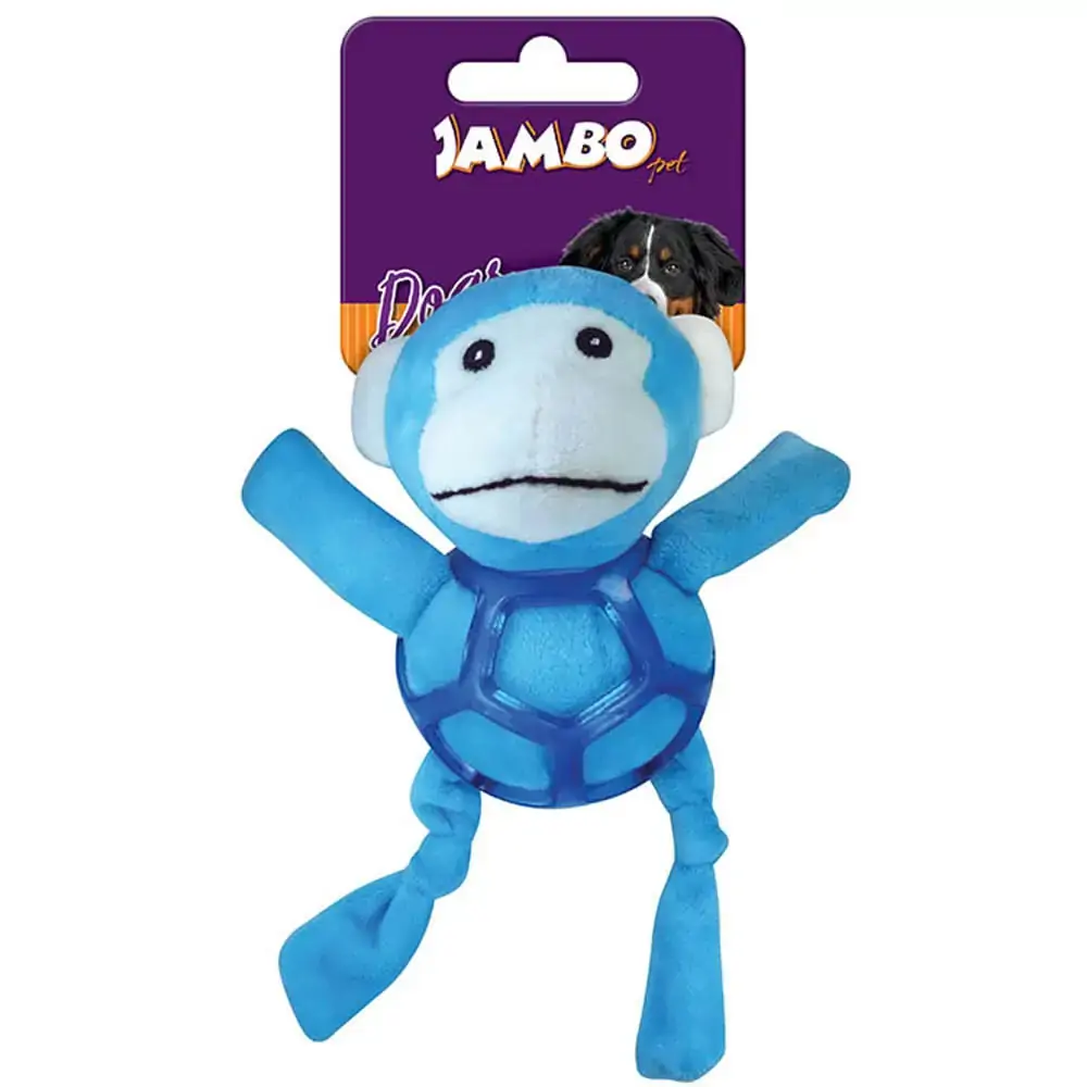 Mordedor Pelúcia Jambo Pet Net Ball Macaco