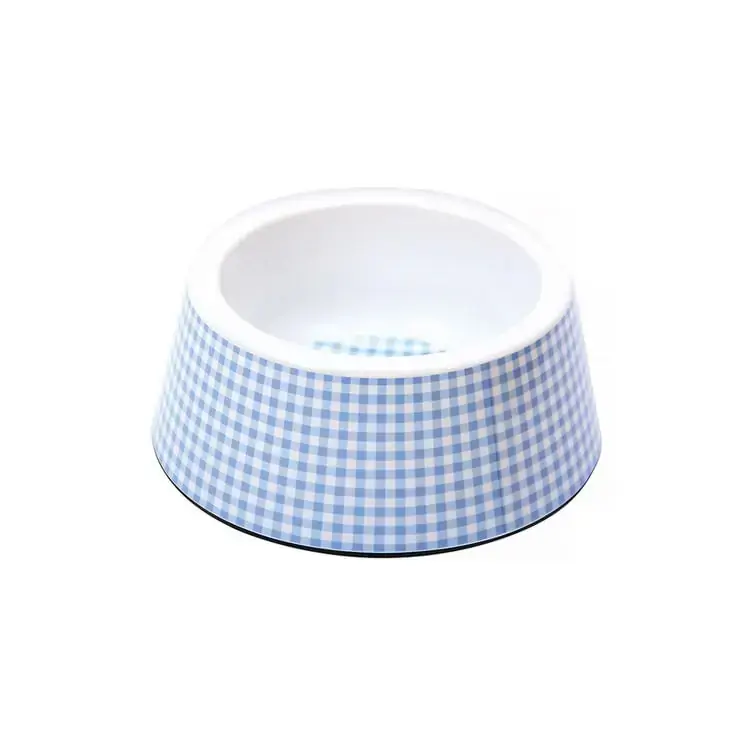 Tigela Plastica Vichy Azul 3