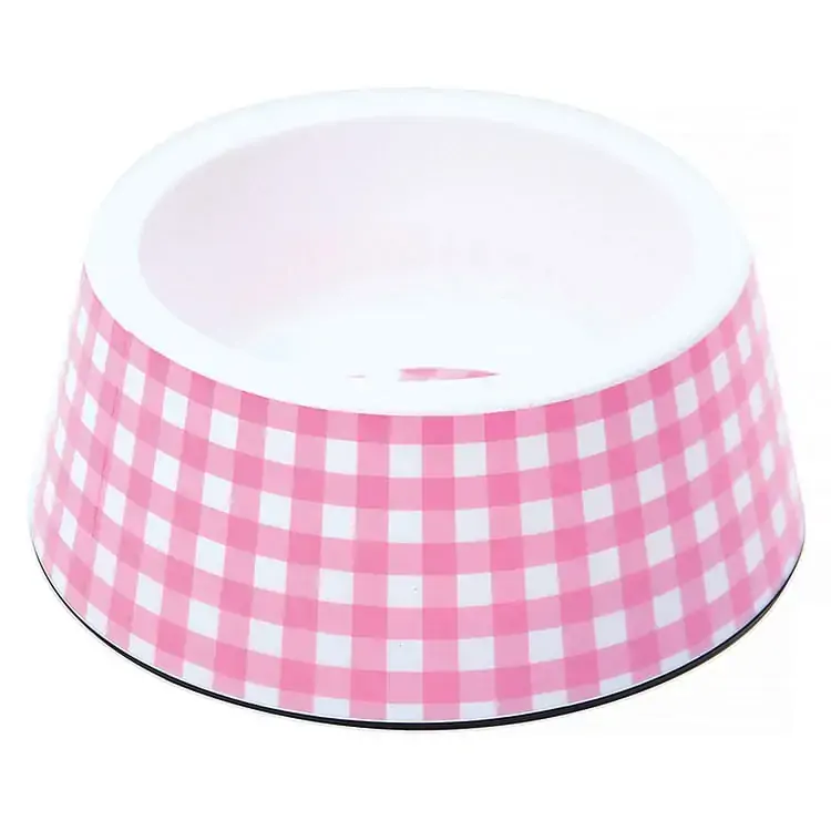 Tigela Plastica Vichy 03 Rosa Jambo