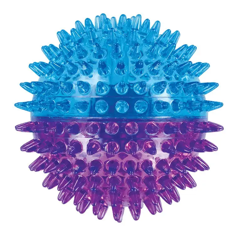 Brinq Bola Espinho Dual Color Gd Jambo