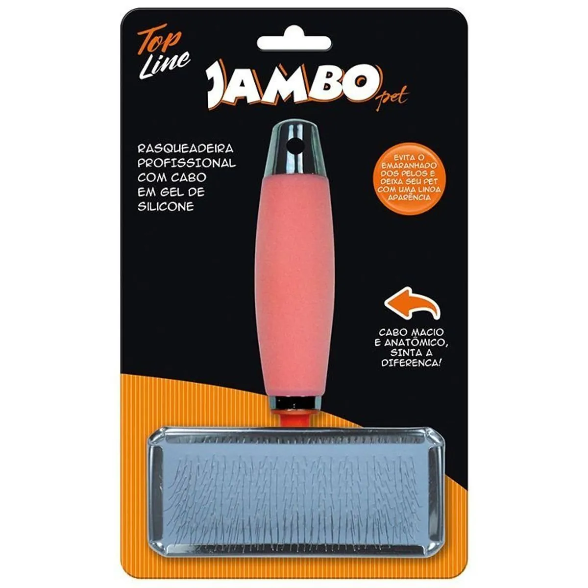 Rasqueadeira Top Silicone 17cm Jambo