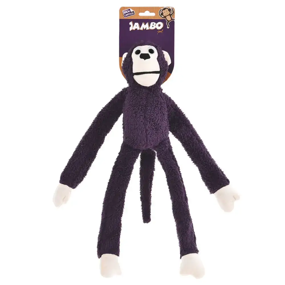 Brinquedo Macaco De Pelúcia Roxo Limited Jambo Pet