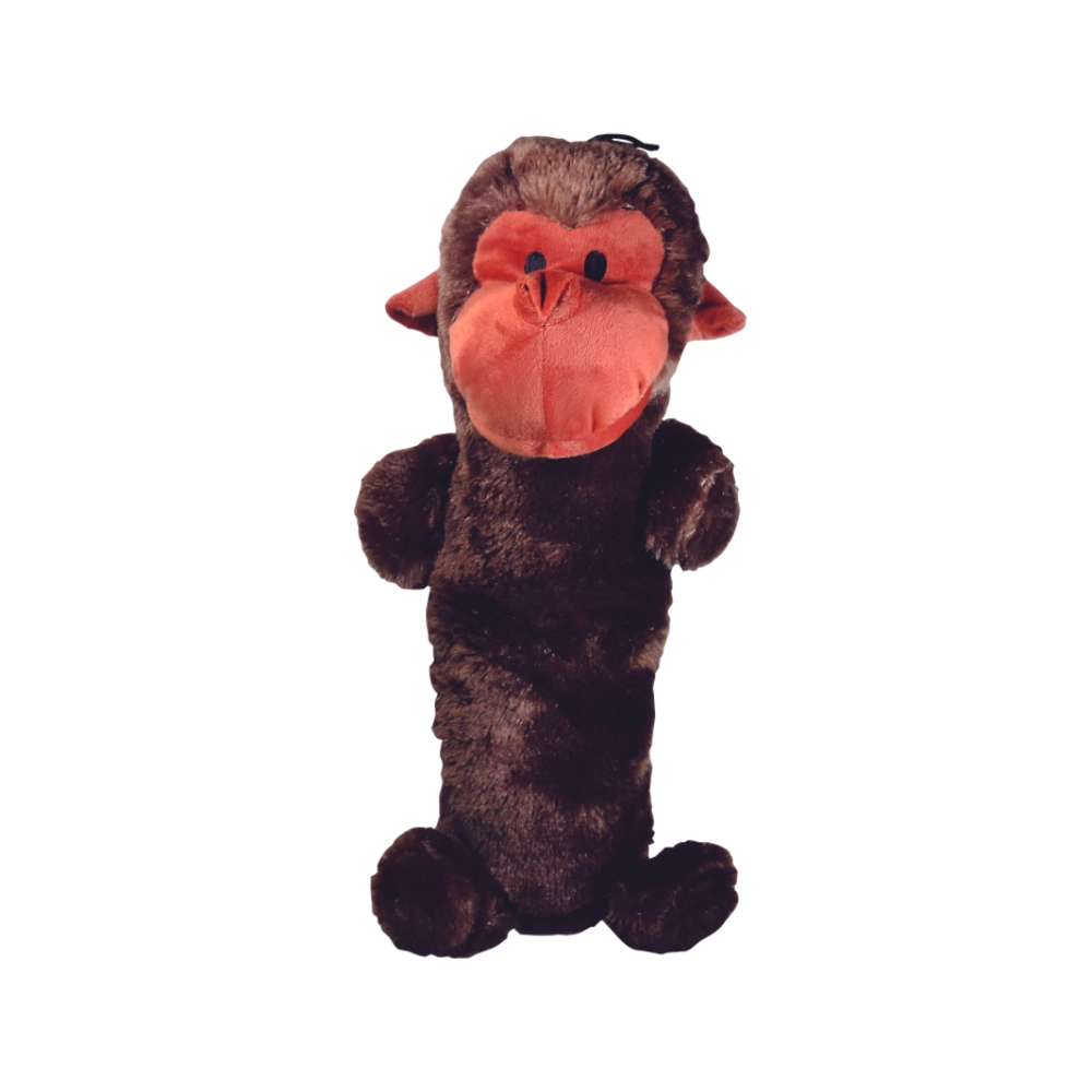 Pelucia Monkey Fleece Marrom Grande