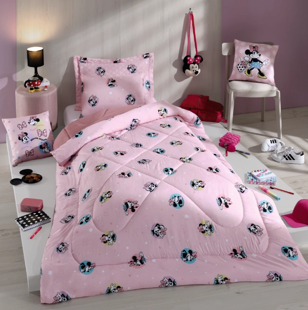 Edredom Plush Microfibra Infantil Disney 160x240cm Led0781.888 Hedrons