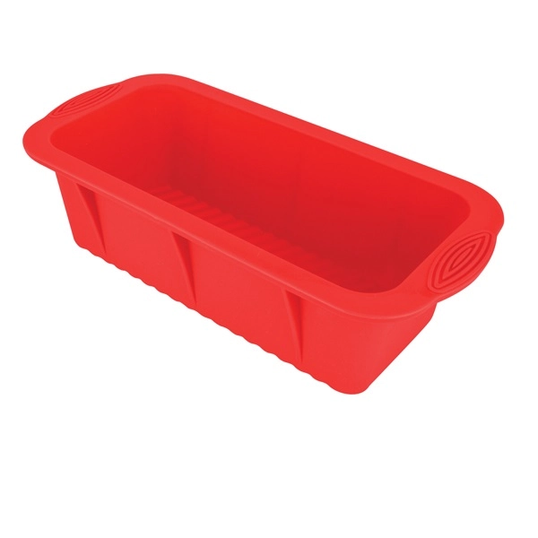 Forma Silicone Retangular Vermelha