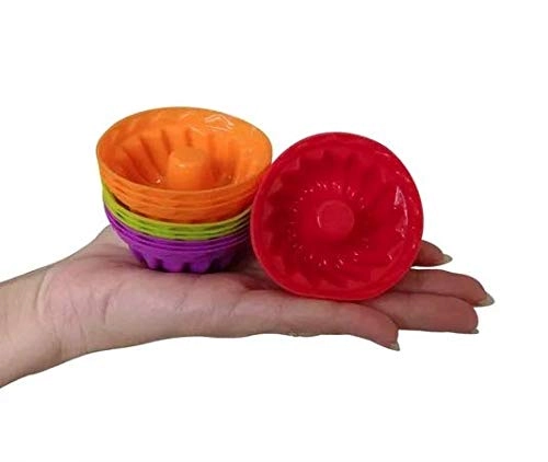 Jg.c/12 Forminhas P/bolo Silicone