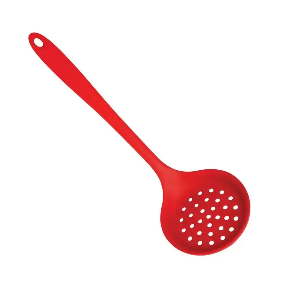 Escumadeira de Silicone Inteiriça 32 cm.