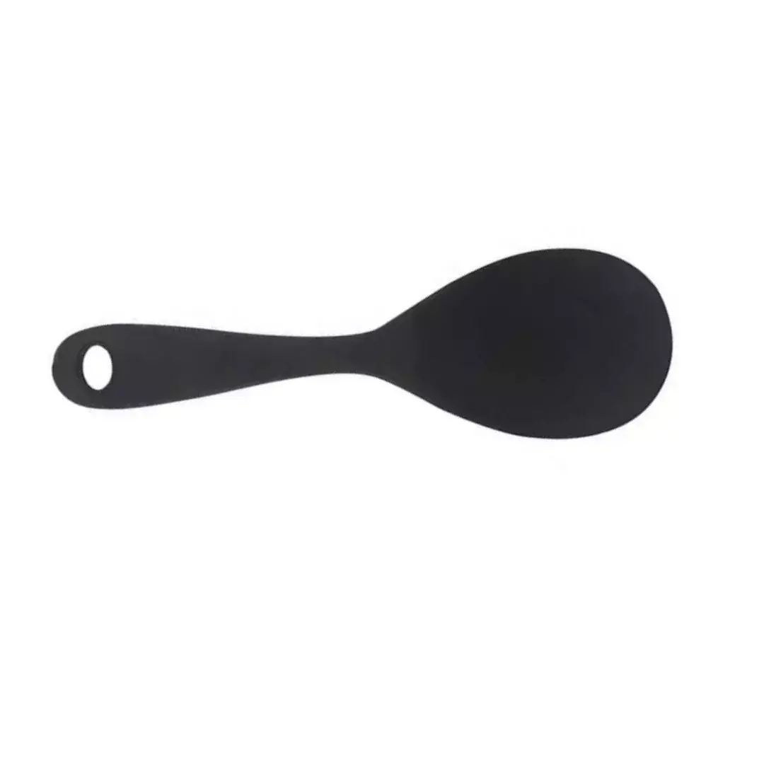 Colher de Servir em Silicone 22,5 cm Preto
