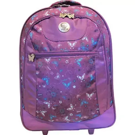 Mochila De Carrinho Pacific Patrulha Salvadora Rosa Com Roxo