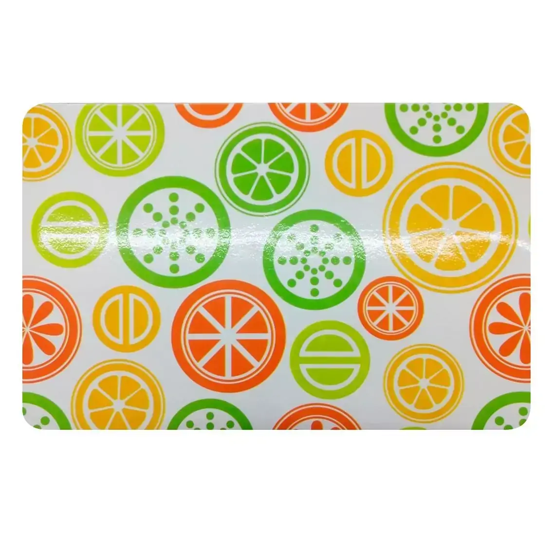 Lugar Americano Pvc 4 Peças Estampado Citrico