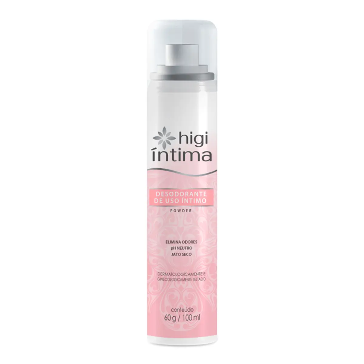 DESODORANTE ÍNTIMO DAXX HIGI ÍNTIMA POWDER AEROSOL COM 100ML