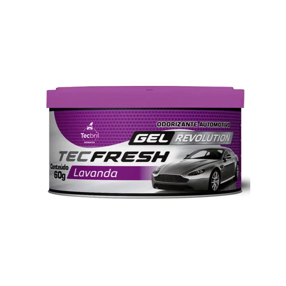 Odor Tecfresh Gel Revolution 60g Lavanda