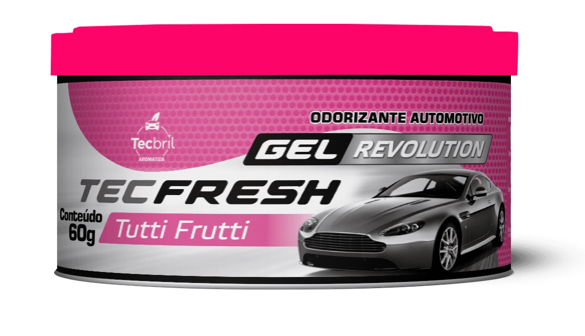 Odoriz. Automotivo Tecfresh Tutti Frutti 60g