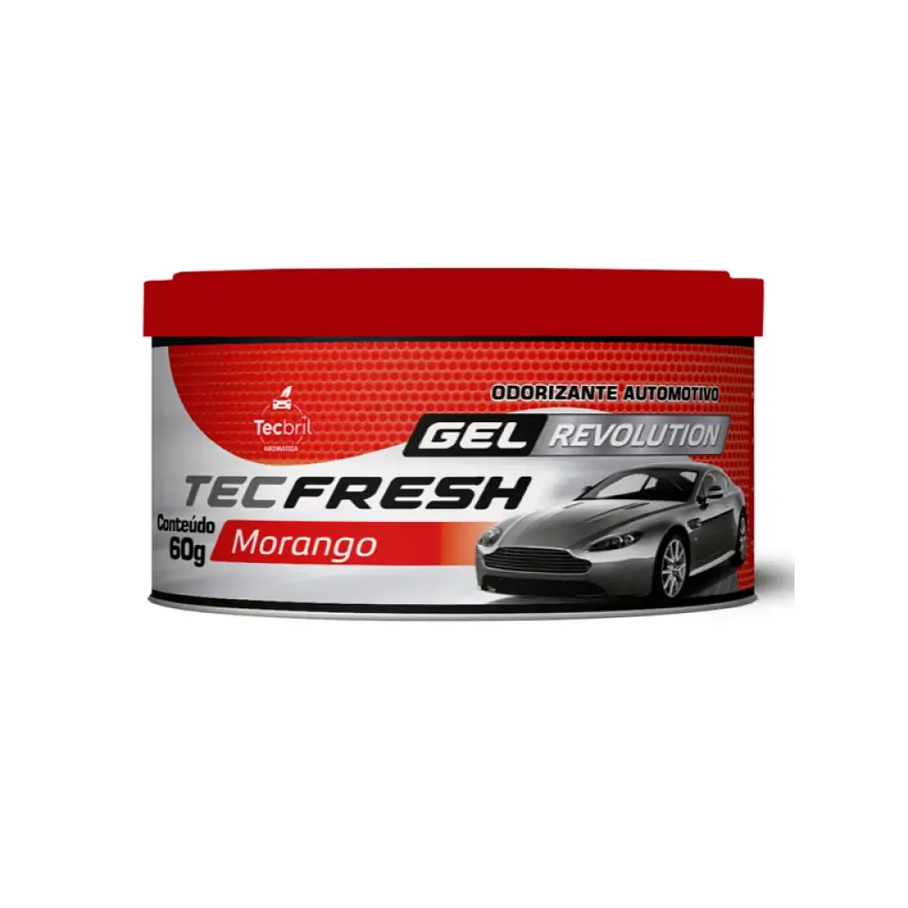 Odoriz. Automotivo Tecfresh Morango 60g