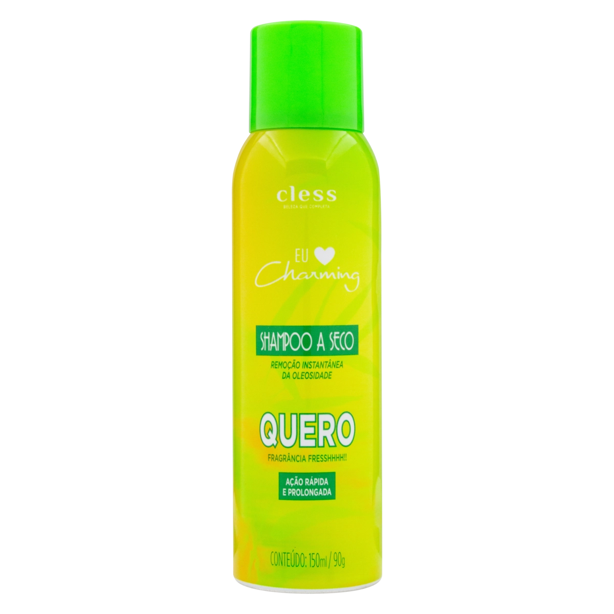 Shampoo A Seco Quero Cless Eu Amo Charming Frasco 150ml