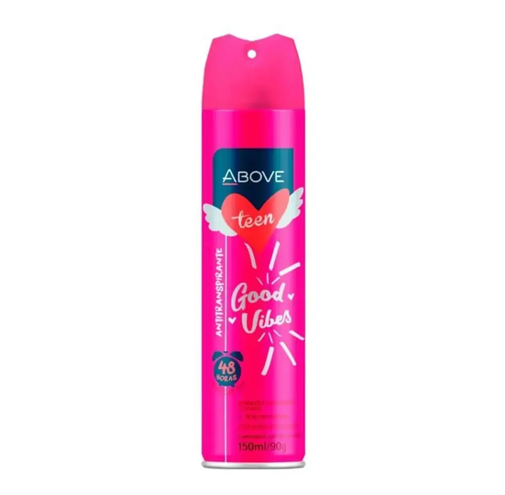 Antitranspirante Aerossol Above Teen Good Vibes 150ml Spray