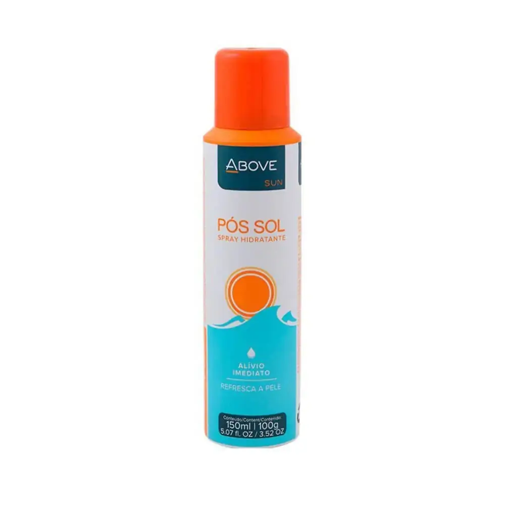 Pós Sol Espuma Hidratante Above Sun Frasco 150ml Spray