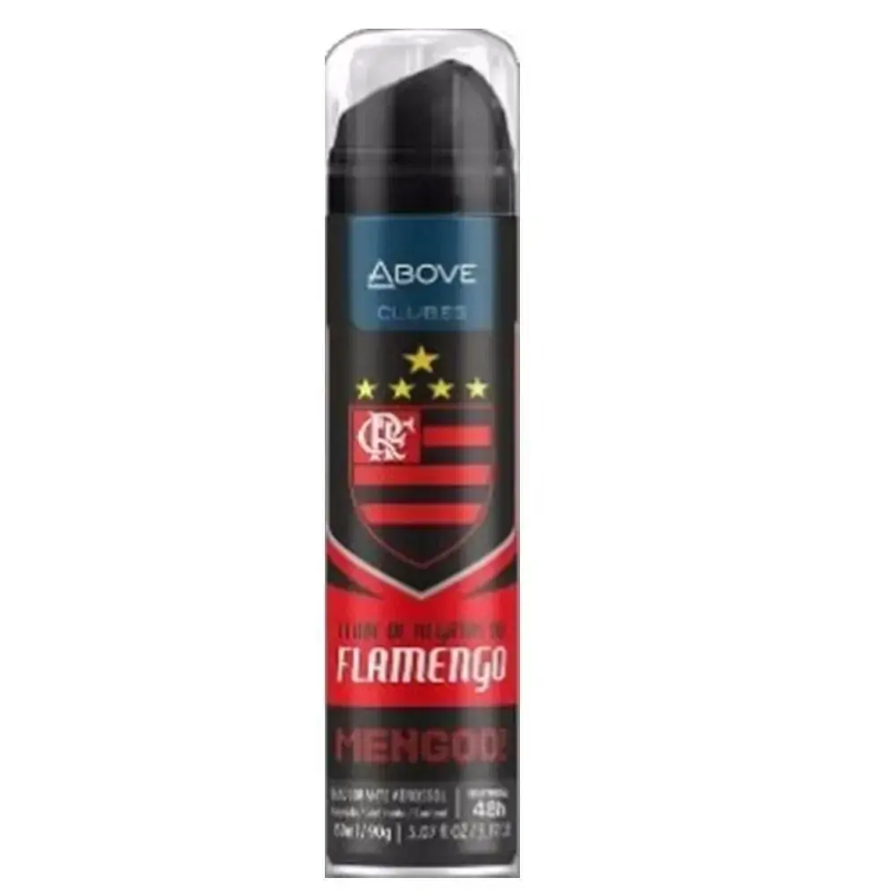 Desodorante Above Aerosol Men Clubes Flamengo 150ml/90g