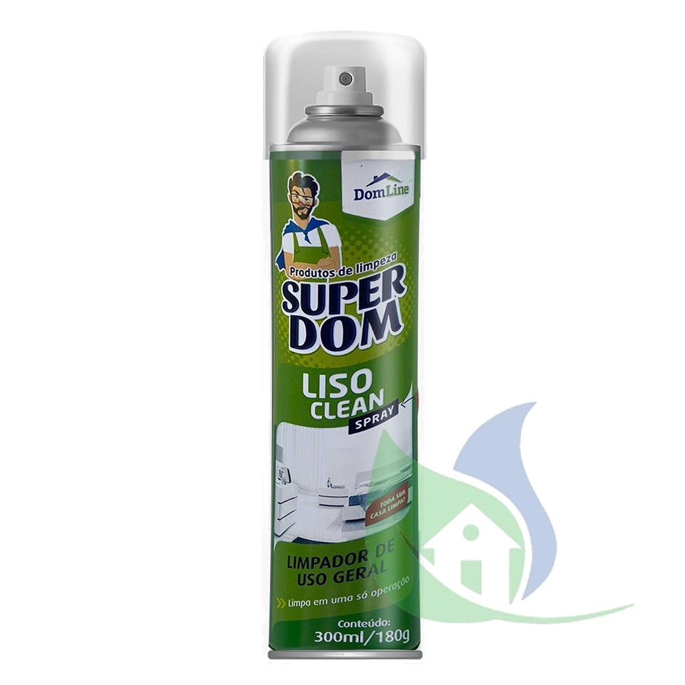 Limp.super Dom Liso Clear Spray 180g