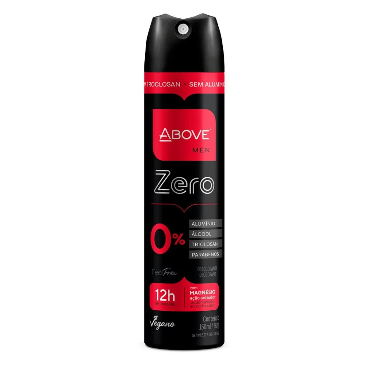 Desodorante Spray Above Zero Masculino 150ml