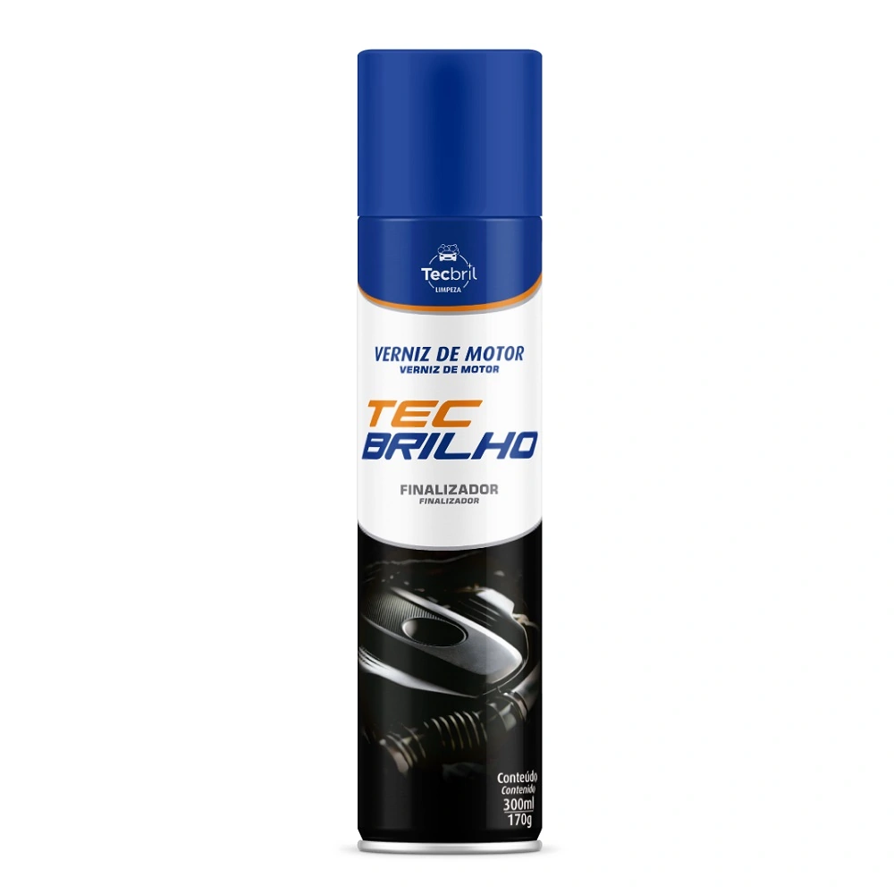 Verniz de Motor Tec Brilho Finalizador Spray 300ml - TECBRIL 5920267