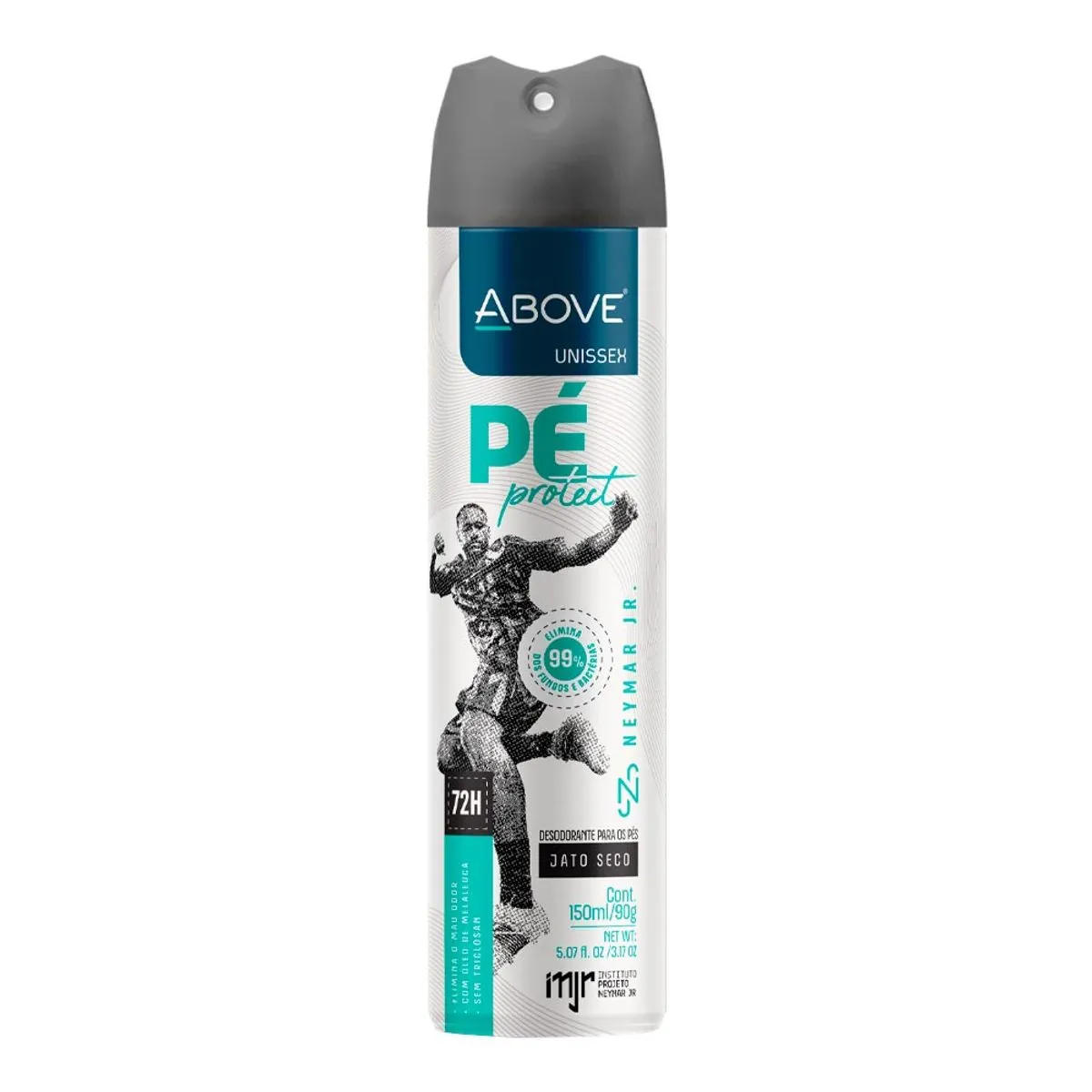 Desodorante Aerosol Pés Above Neymar Jr Unissex 150ml