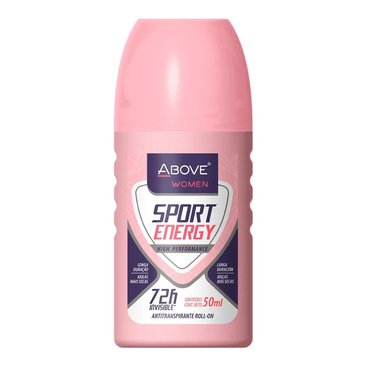 Desodorante Roll-on Above Sport Energy Feminino 50ml