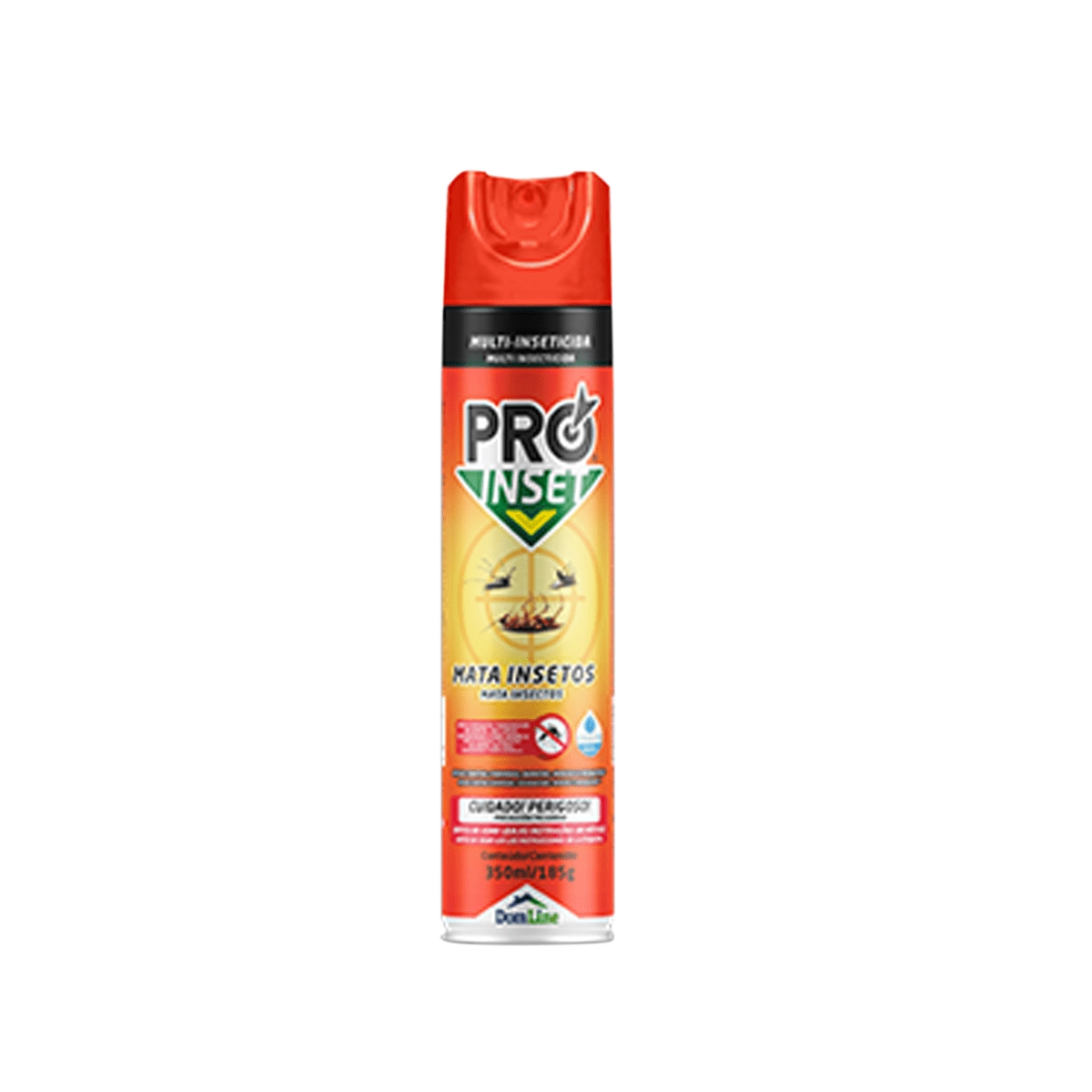 Multi Inseticida Aerossol Base água Proinset Frasco 350ml Spray
