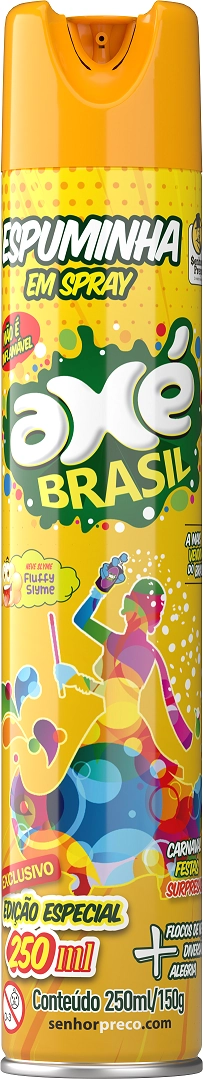 Espuminha Spray Axe Brasil 250ml