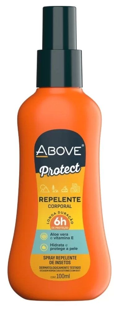Repelente Corporal Above Protect Frasco 100ml Spray