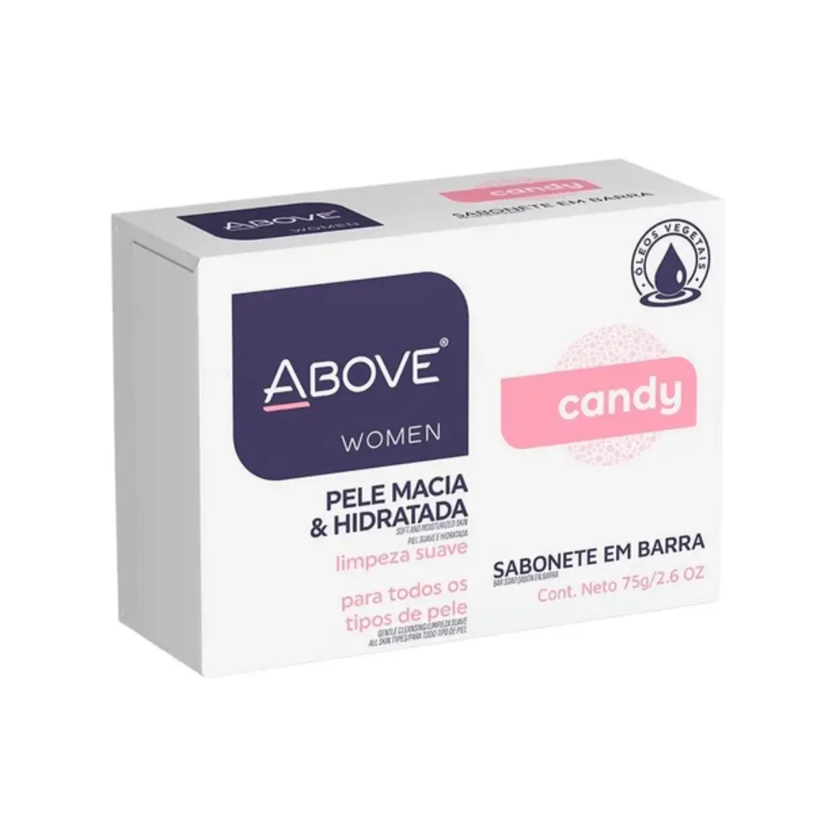 Sabonete Barra Candy Above Women Caixa 75g