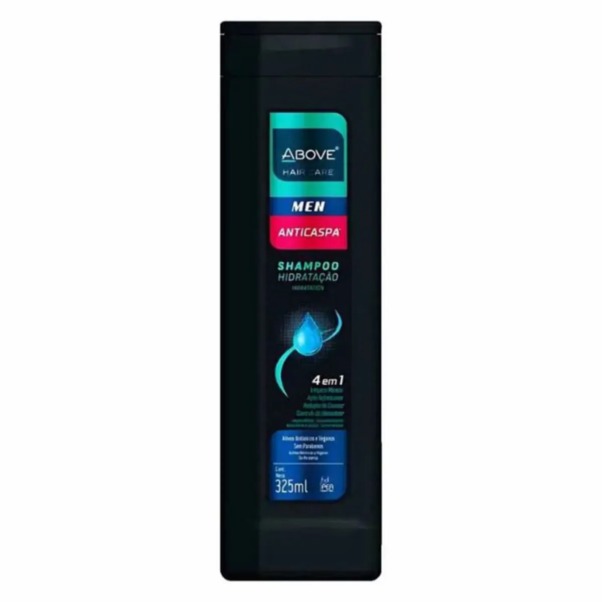 Shampoo Anticaspa Above Men Frasco Leve 220ml Pague 200ml
